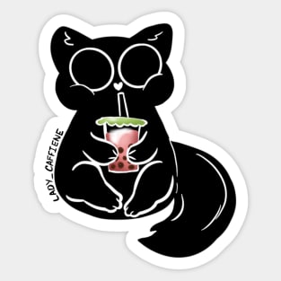 Boba Cat Sticker